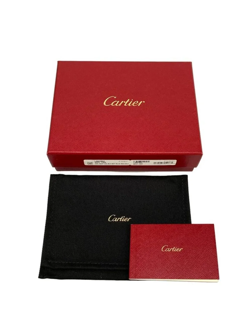 Cartier Wallet Must Black